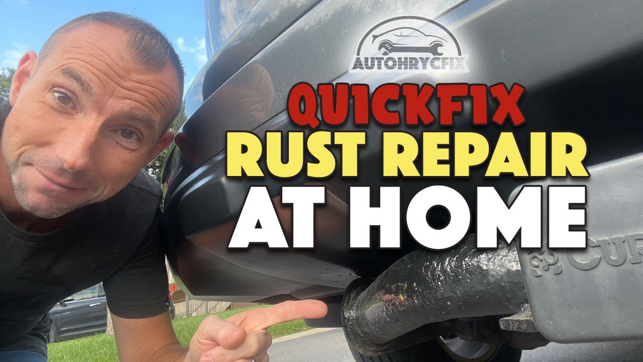 AutoHrycFix Videos QuickFix Rust Repair at Home Trailer Hitch