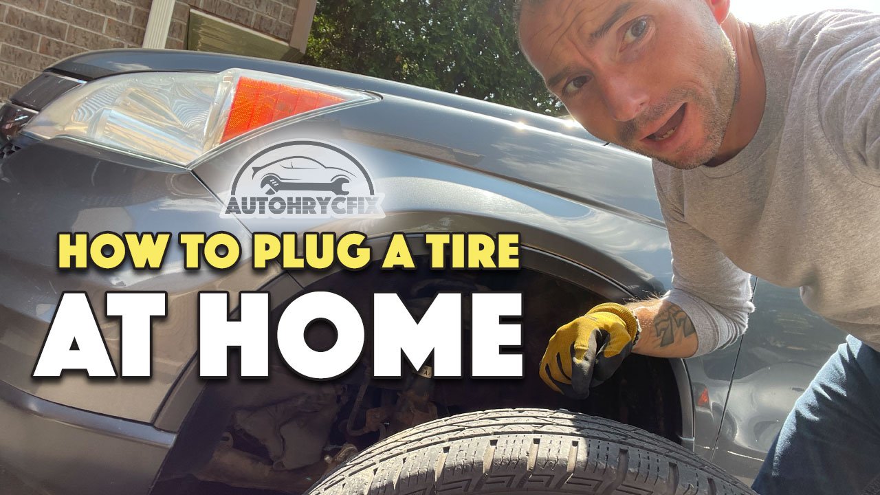 AutoHrycFix Videos How to Plug a Tire at Home