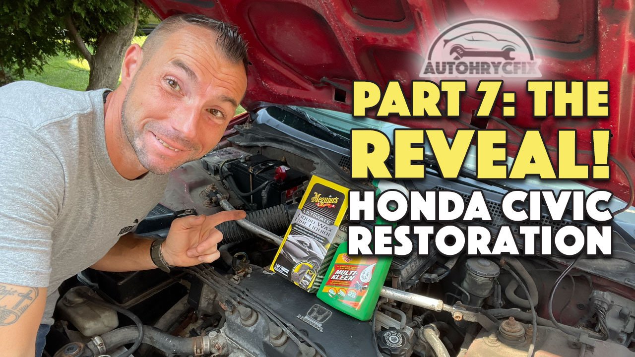 AutoHrycFix Videos Civic Restoration Part 7